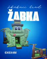 Skákací hrad - ŽABKA