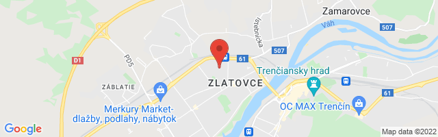 Google map: Školská 945/66, 911 05 Trenčín-Zlatovce